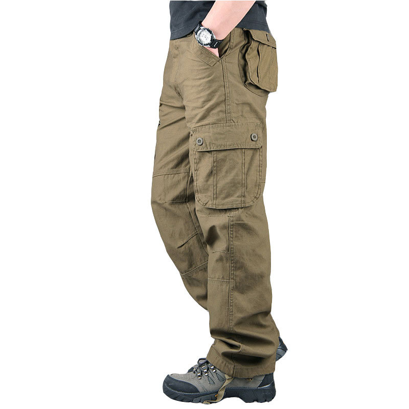 Men's Outdoor Casual Loose Chic Multi-pocket Work Pants