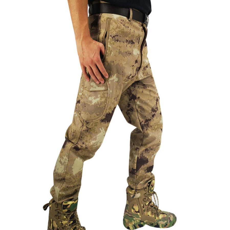 

Men's Outdoor Durable Fleece Tactical Pants