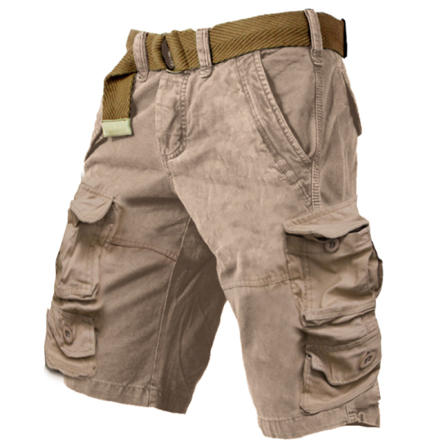 

Men's Sports Loose Casual Multi-pocket Cargo Shorts