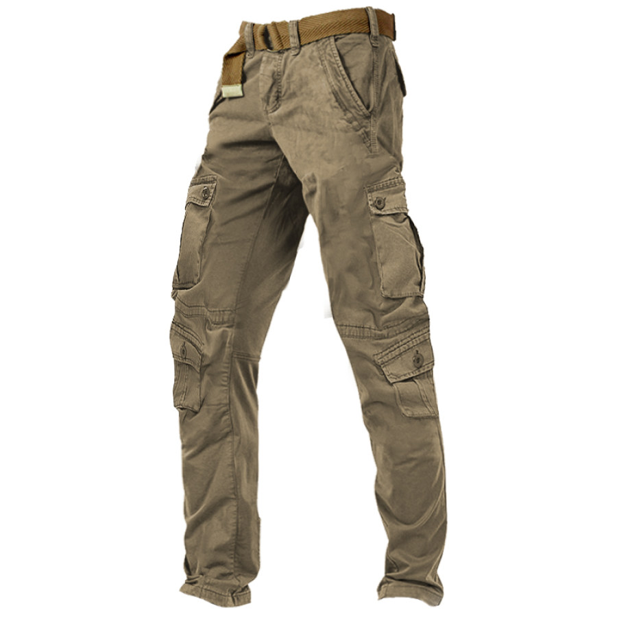 

Pantalon Cargo En Coton Pour Hommes