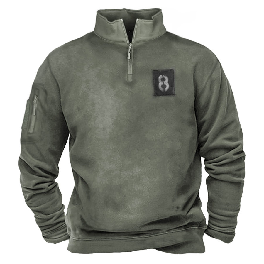 

Men's Outdoor Tactical Zipper Sweatshirt