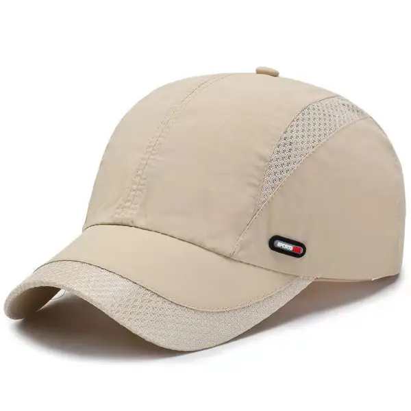 Men's Outdoor Sports Quick Dry Washable Breathable Big Brim Sunhat - Sanhive.com 
