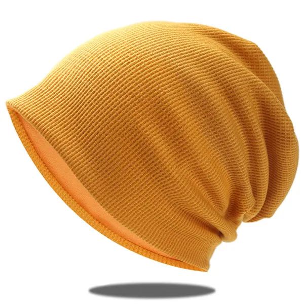 Men's Outdoor Fleece Warm Solid Color Plush Hat - Fineyoyo.com 