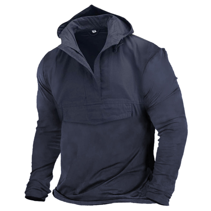 

Men's Outdoor Casual Long Sleeve Hoodie