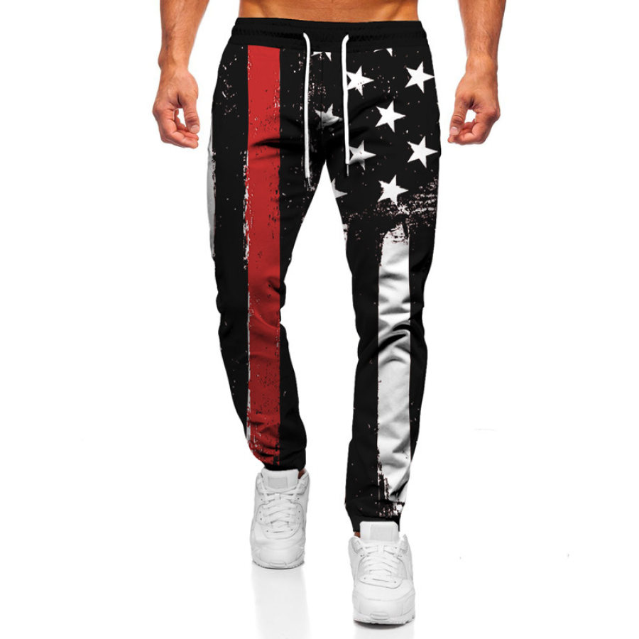 

Men's Fashion Casual Print Loose Pants