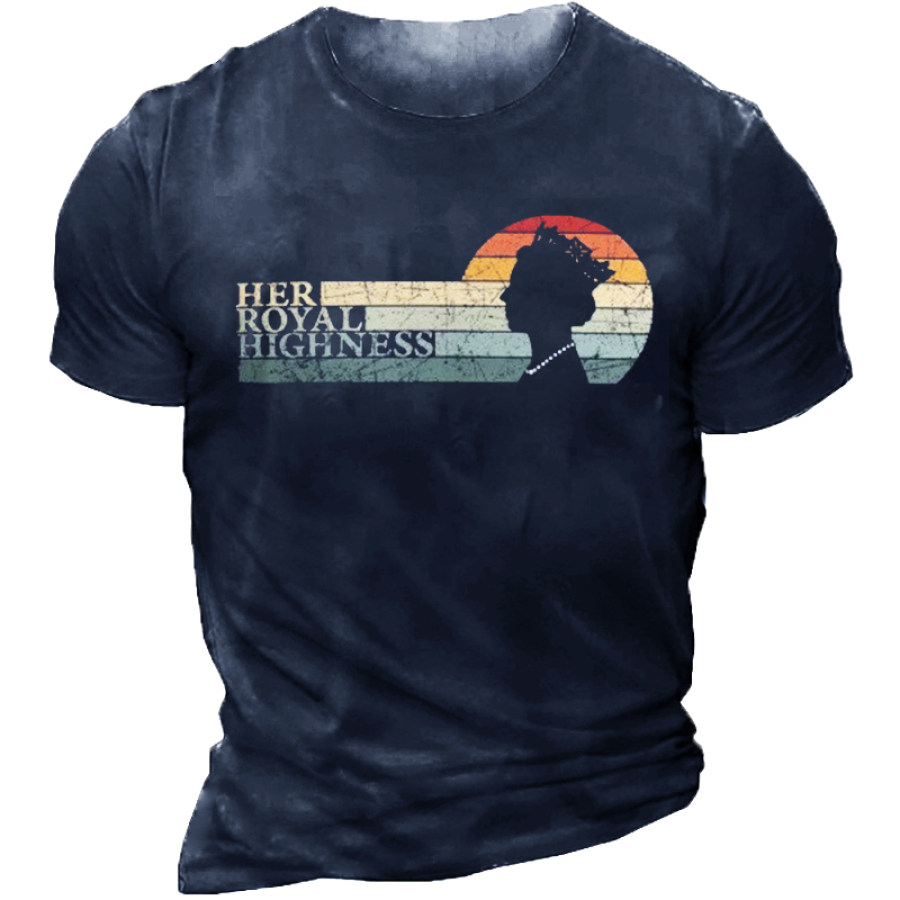 

Queen Of England Retro T-shirt