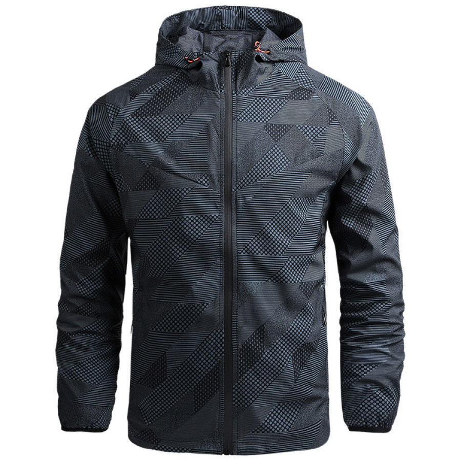 

Men's Outdoor Camouflage Sun Protection Hooded Jacket