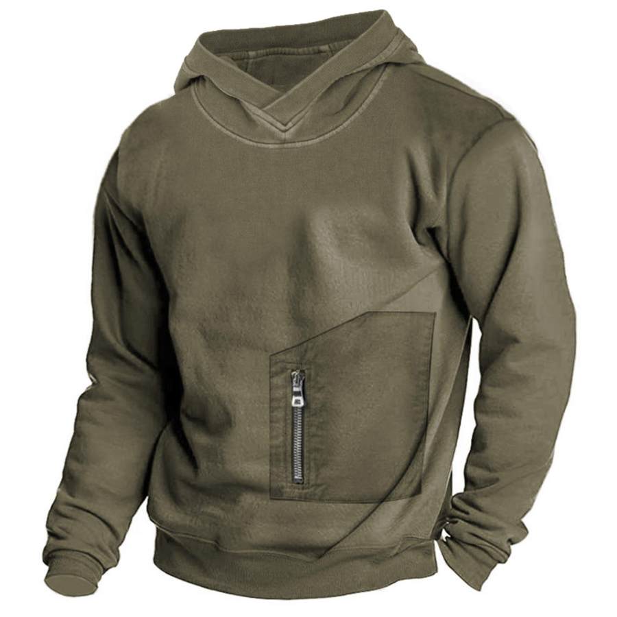 

Men's Outdoor Tactical Pocket Hoodie
