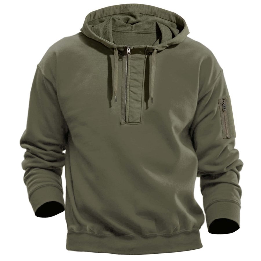 

Men's Outdoor Tactical Zip Hoodie