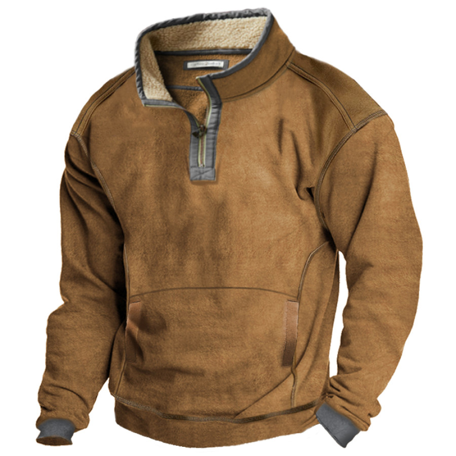 

Men's Outdoor Casual Hooded Sweatshirt