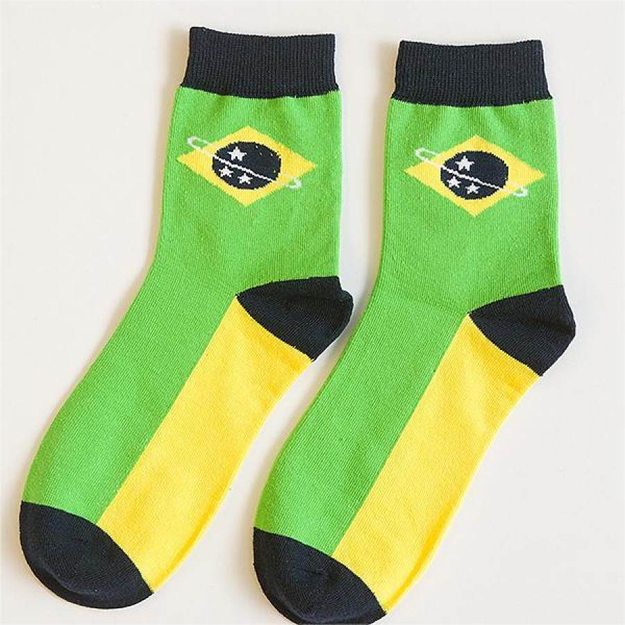 

Men's Casual Flag Socks