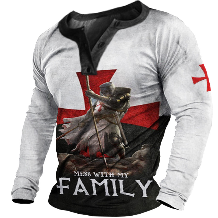 

Men's Vintage Templar Long Sleeve T-Shirt
