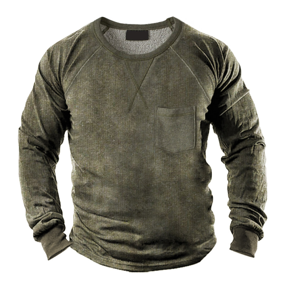 

Men's Outdoor Casual Long Sleeve Sweater