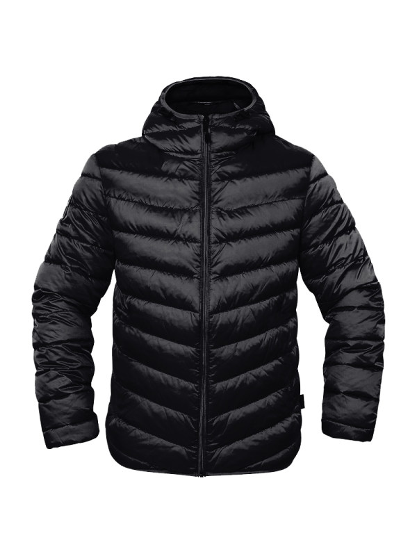 Men's Winter Warm Lightweight Hooded Down Jacket