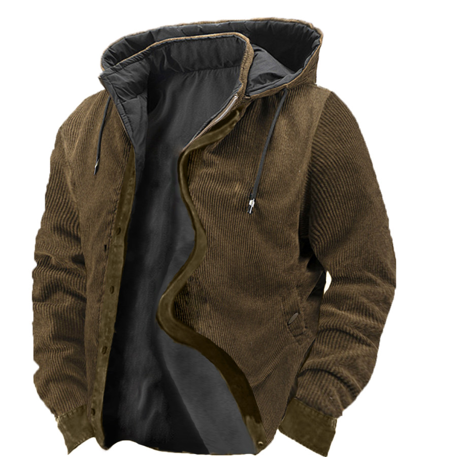 

Men's Retro Casual Long Sleeve Jacket