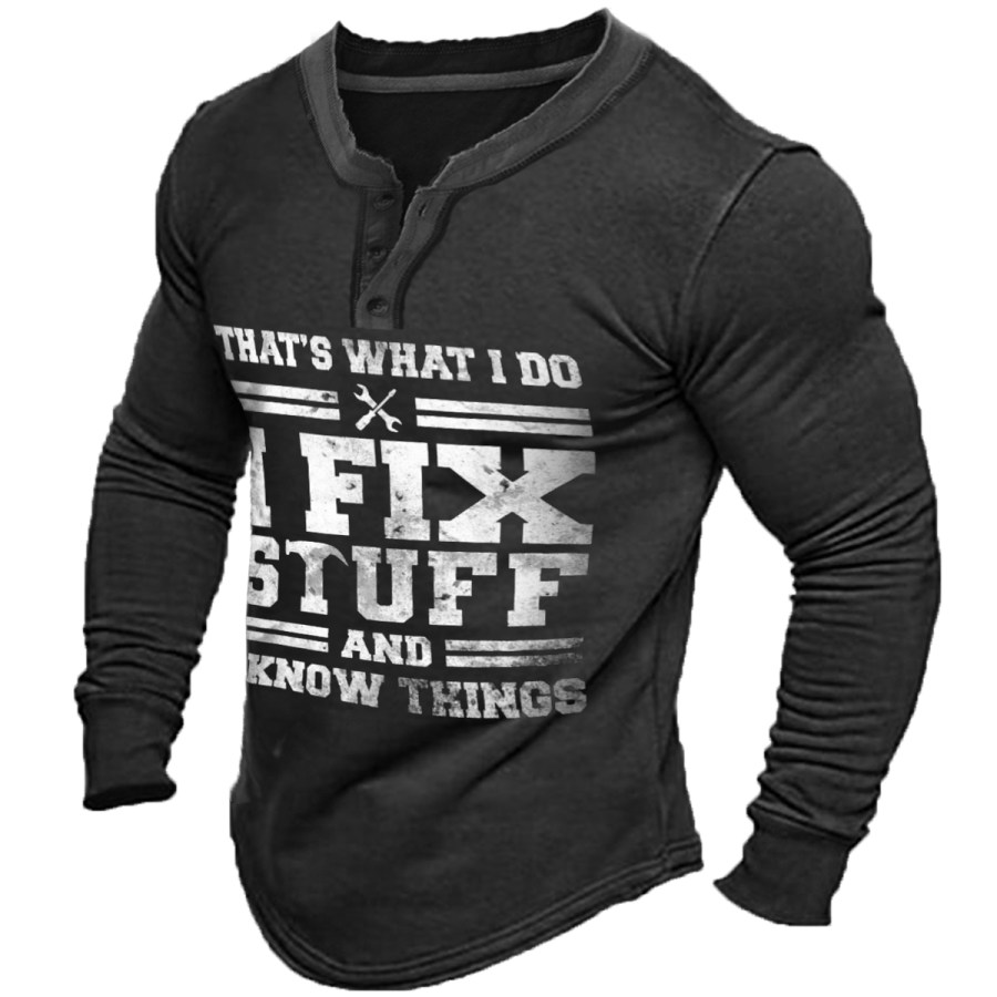 

Men's Retro FIX Long Sleeve Sweatshirt