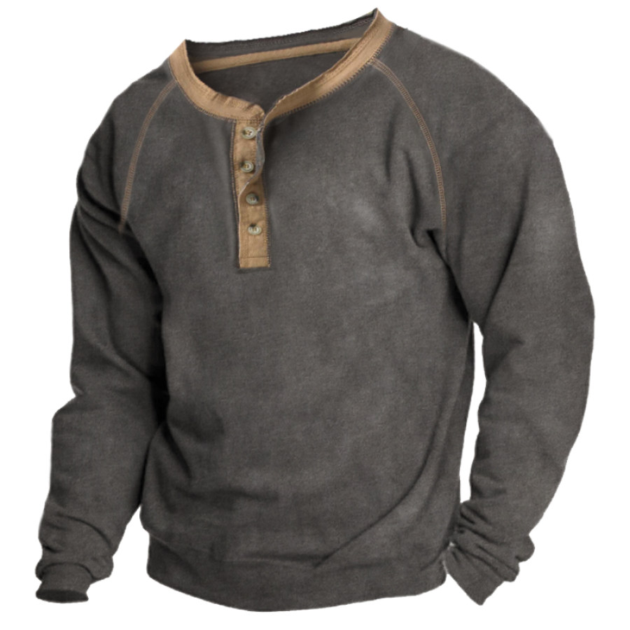 

Men's Outdoor Casual Long Sleeve Sweatshirt