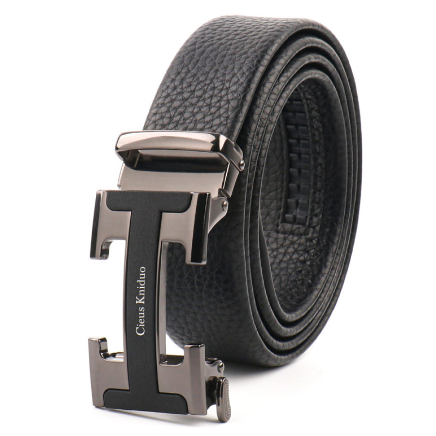 

Men's Vintage Fashion Pebble Belt