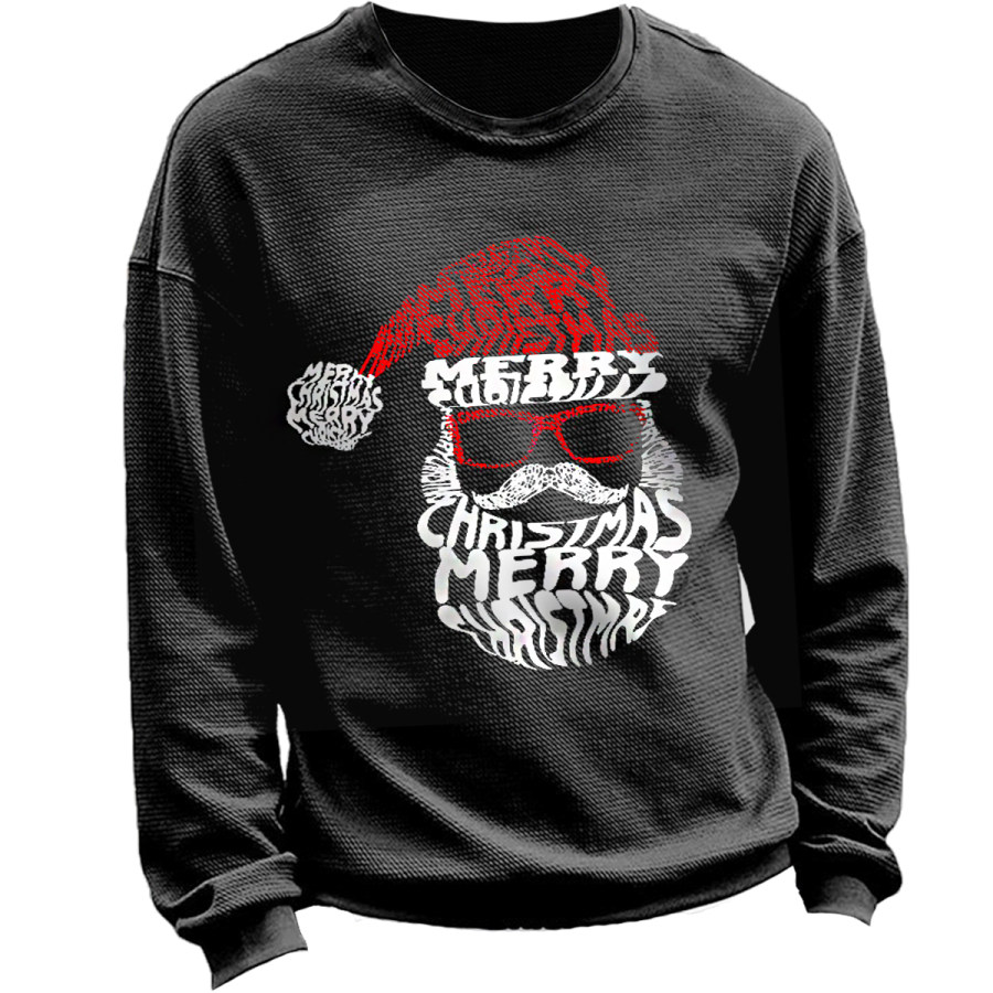 

Men's Vintage Santa Long Sleeve Sweatshirt