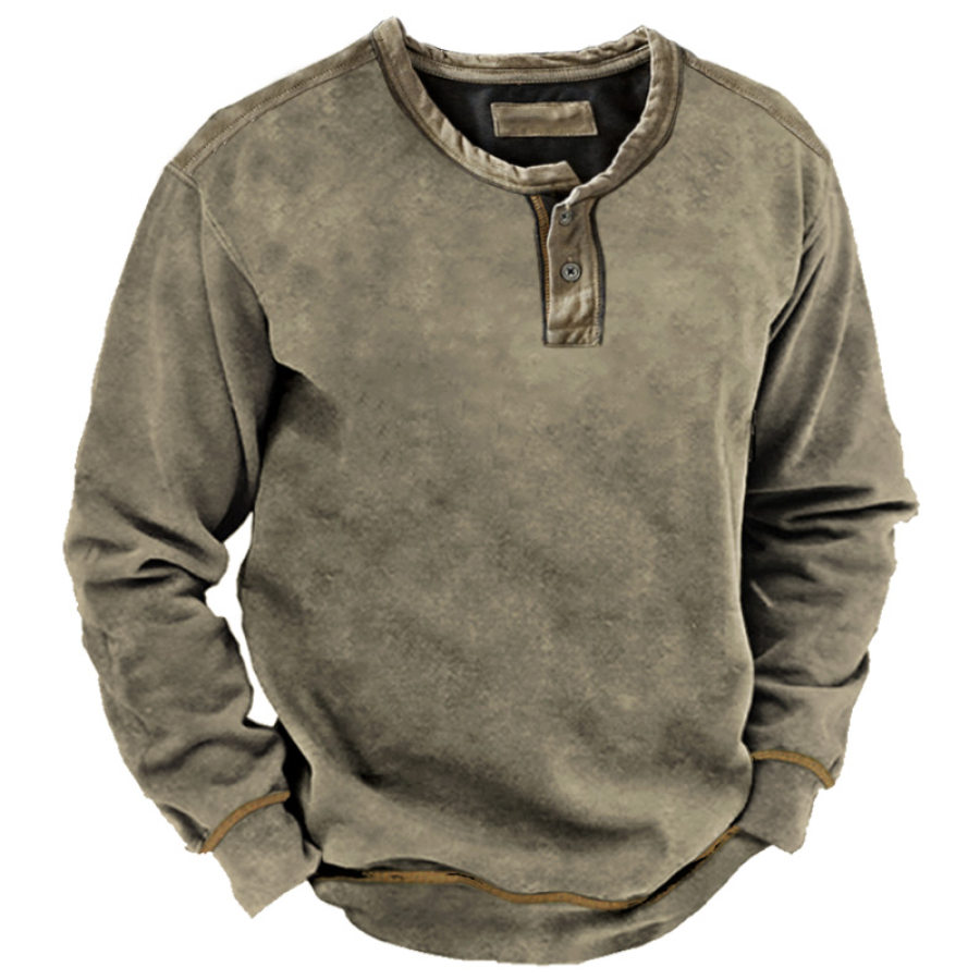 

Vintage Men's Outdoor Special Training Tactical Sweatshirt