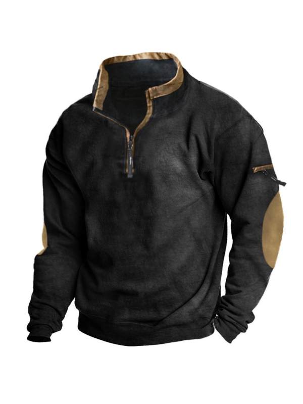 Men's Outdoor Tactical Quarter Zip Sweatshirt