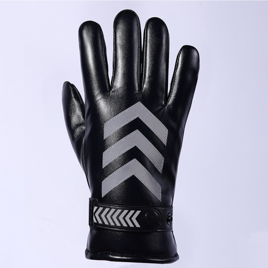 

Men's Warm Cold Resistant Luminous Arrow Outdoor Gloves