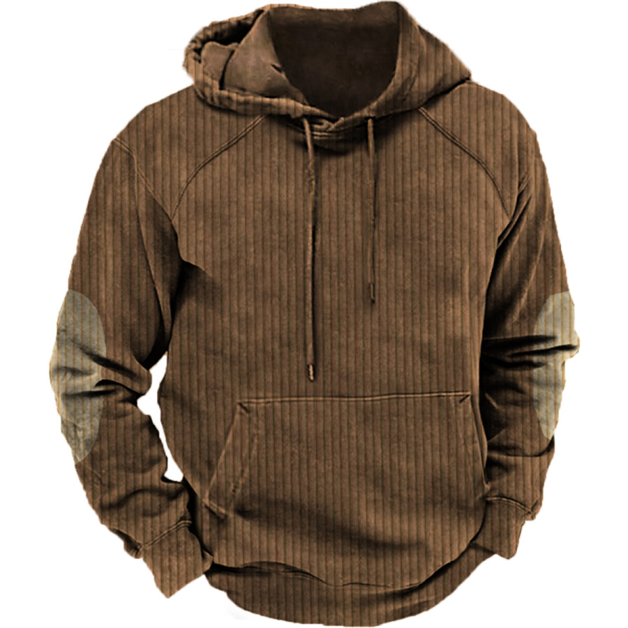 

Men's Vintage Casual Hooded Sweatshirt