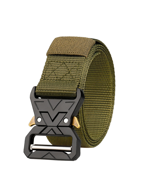 Men's Training Style Outdoor Training Buckle Tactical Belt