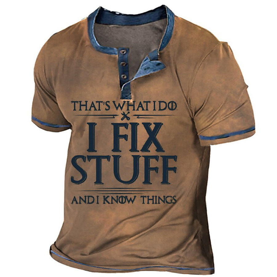 

Men's Outdoor Sports Casual Short-sleeved T-shirt