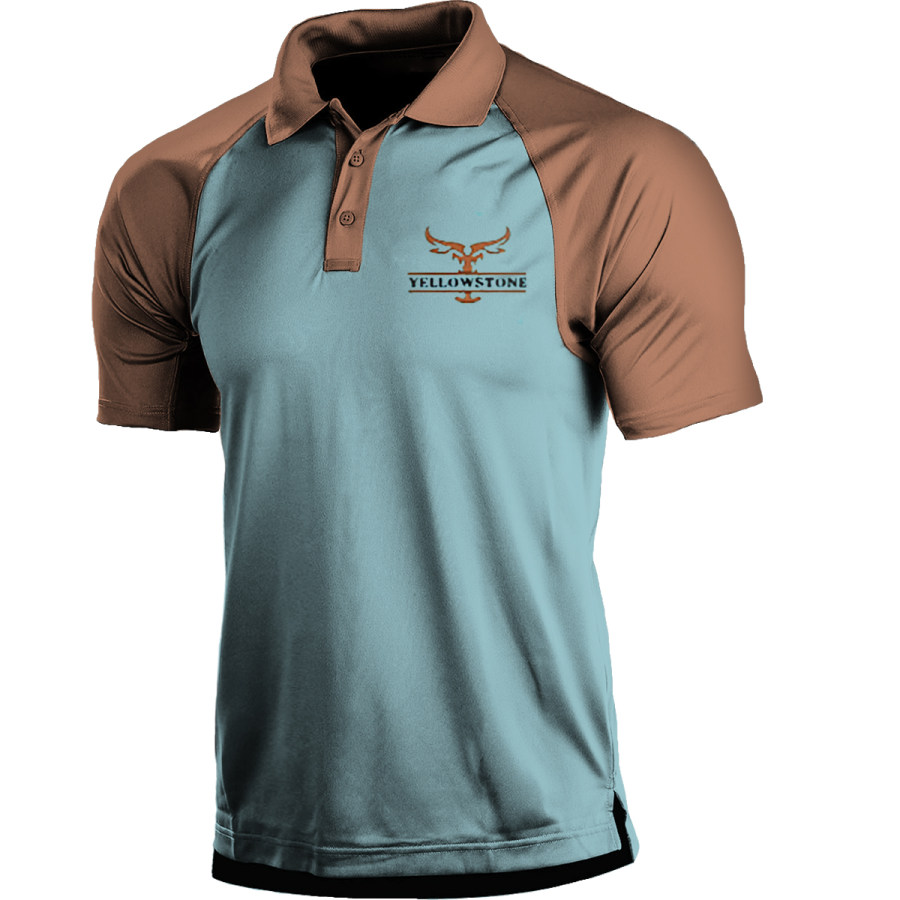 

Men's Vintage Yellowstone Polo Shirt