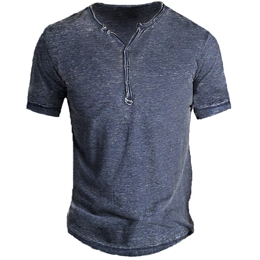 

Men's Vintage Distressed Short Sleeve T-Shirt