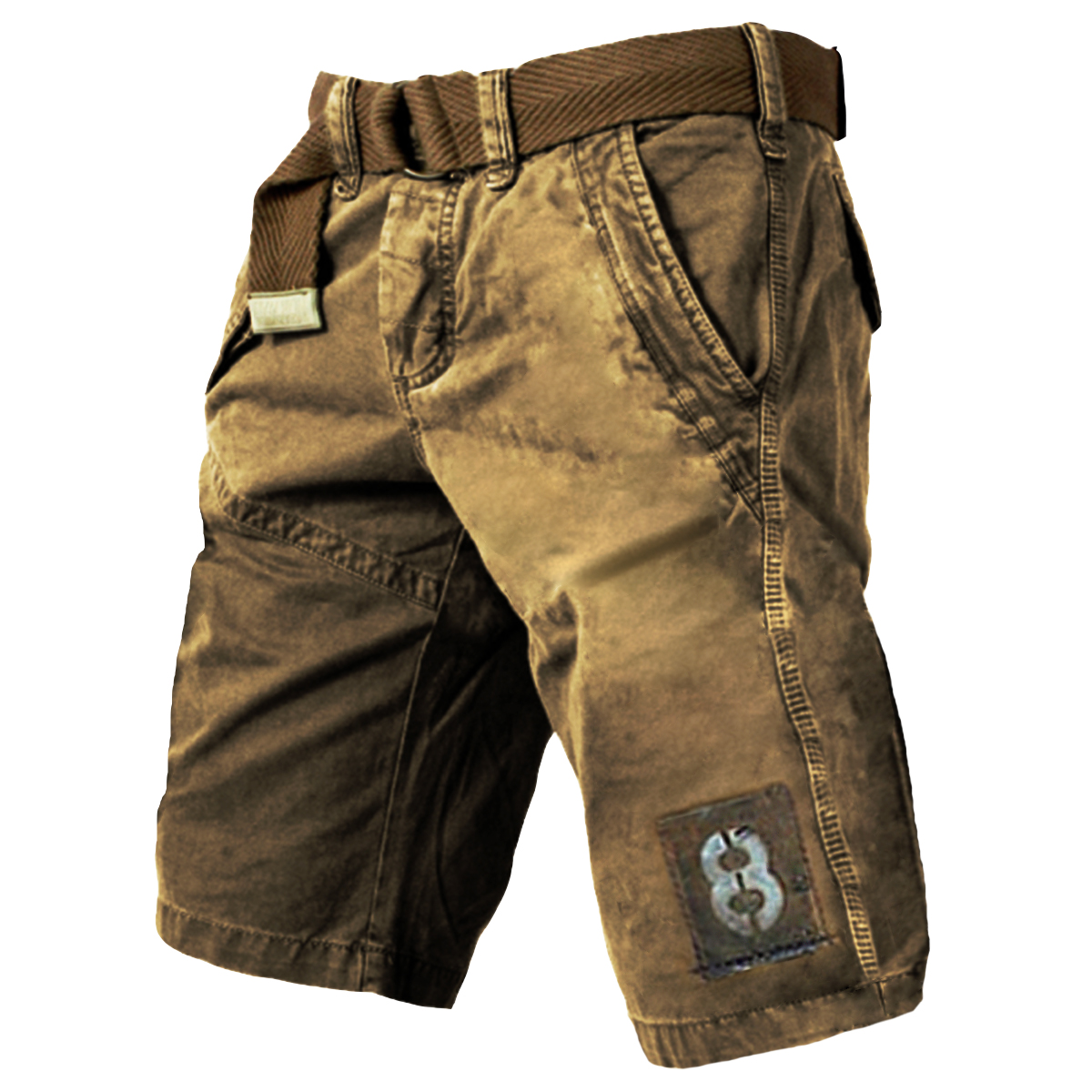 Men's Retro Stressed Outdoor Chic Search Shorts