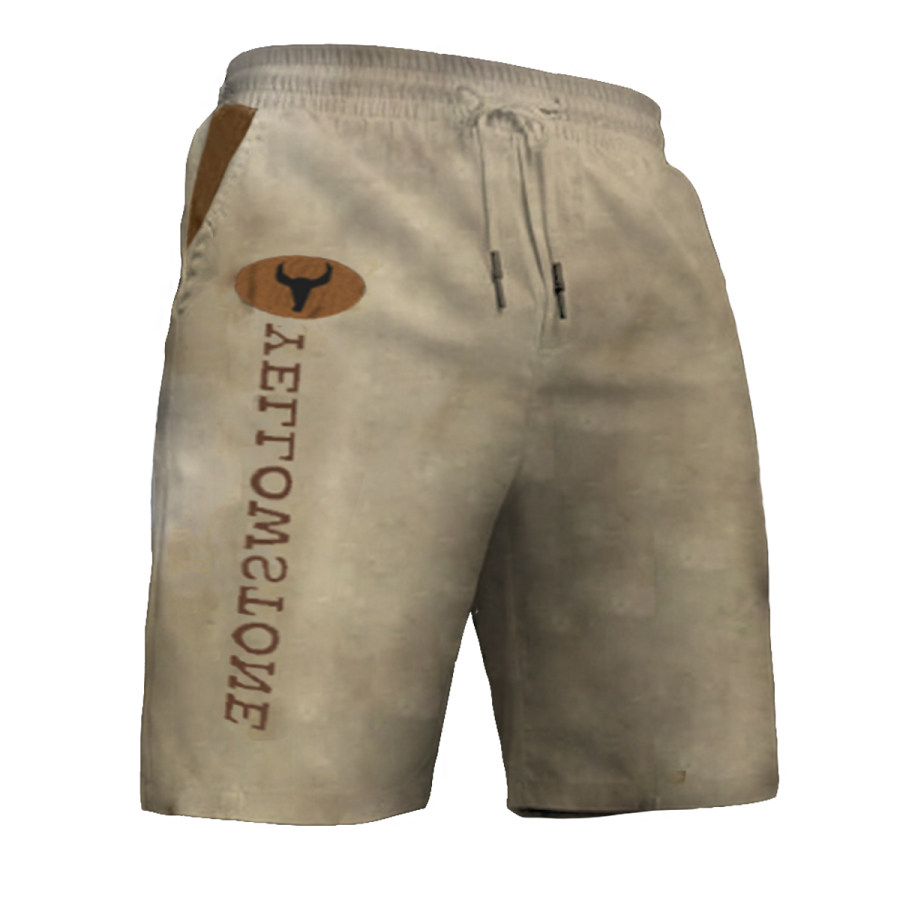 

Men's Vintage Yellowstone Track Shorts