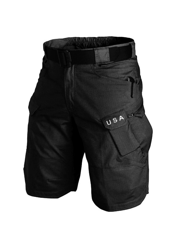 Men's Outdoor American Elements Tactical Sports Training Shorts