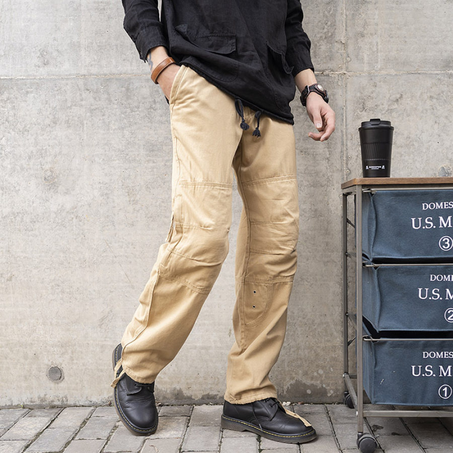 

Men's Retro Casual Multi-Pocket Cargo Pants