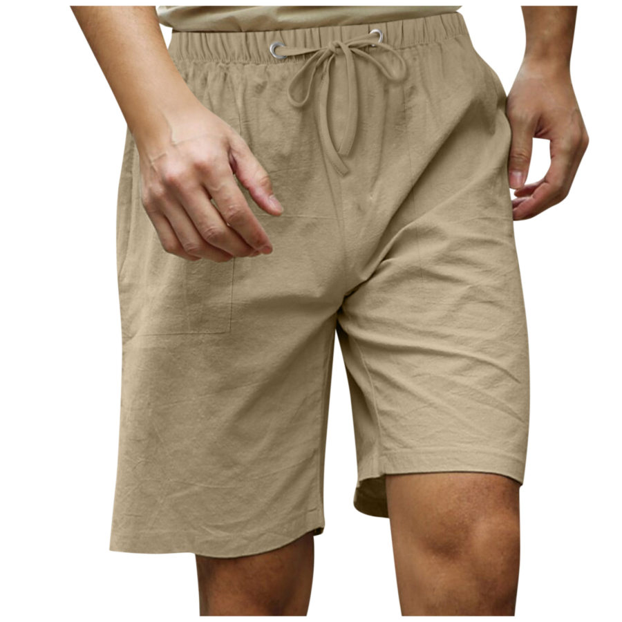 

Men's Cotton Linen Beach Casual Pants