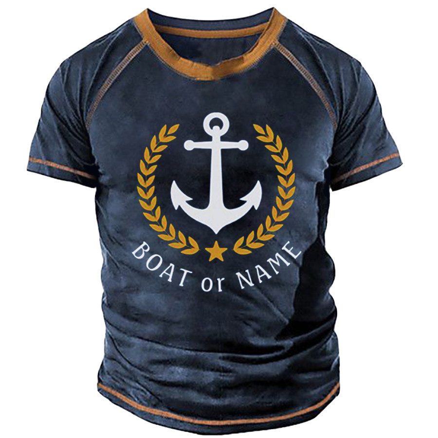 

Men's Vintage Anchor Short Sleeve T-Shirt