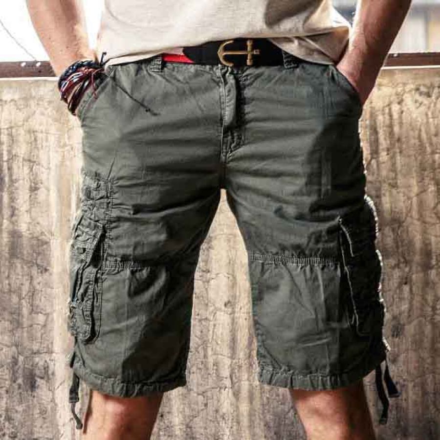 

Men's Outdoor Multi-Pocket Casual Cargo Shorts