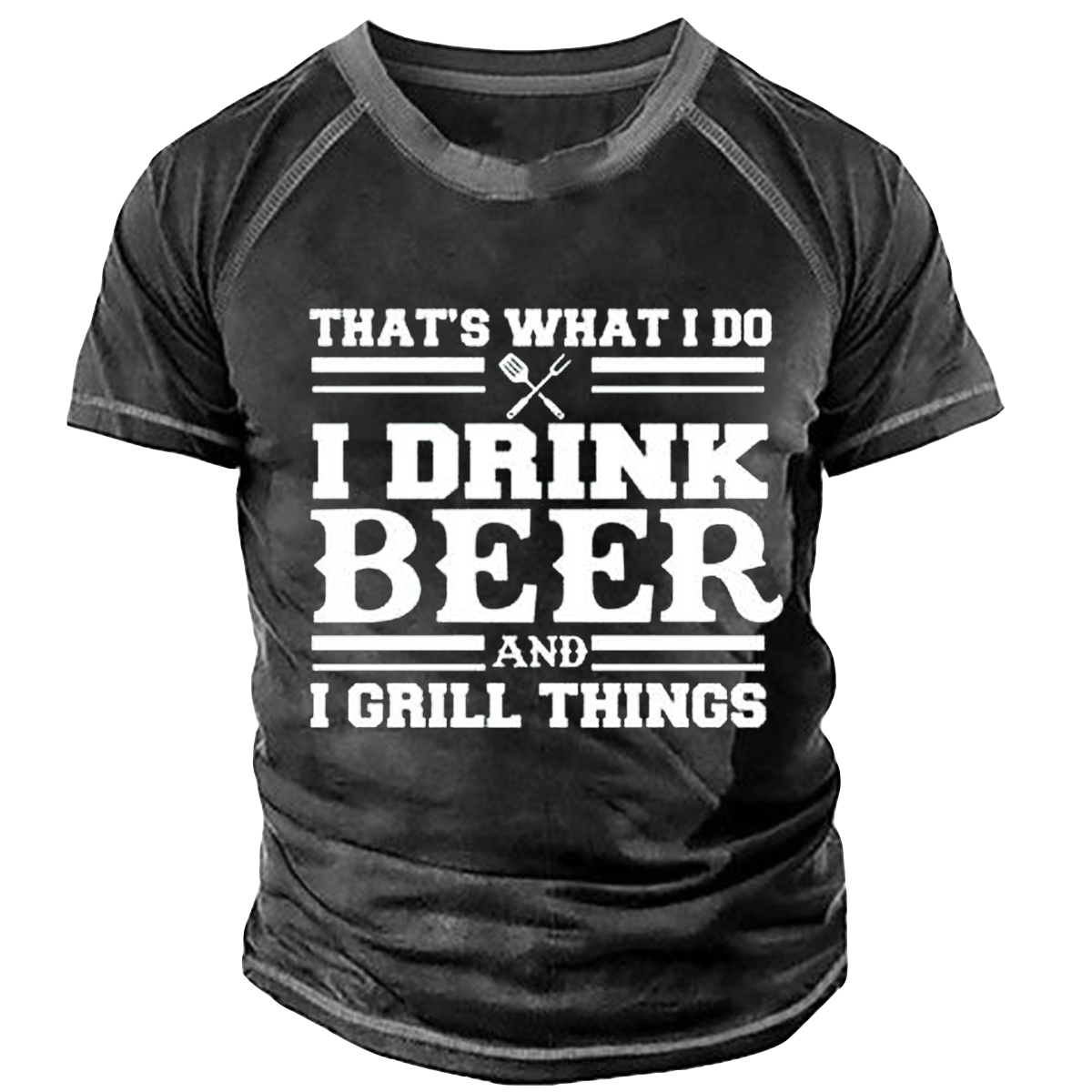 Men's I Drink Beer Chic Short Sleeve T-shirt