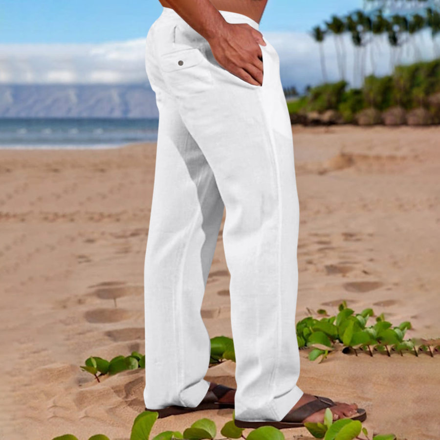 

Herren-Boardshorts Mit Kordelzug Elastischer Taille Freizeithose