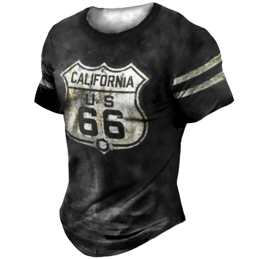 

Men's Vintage Route 66 Short Sleeve T-Shirt