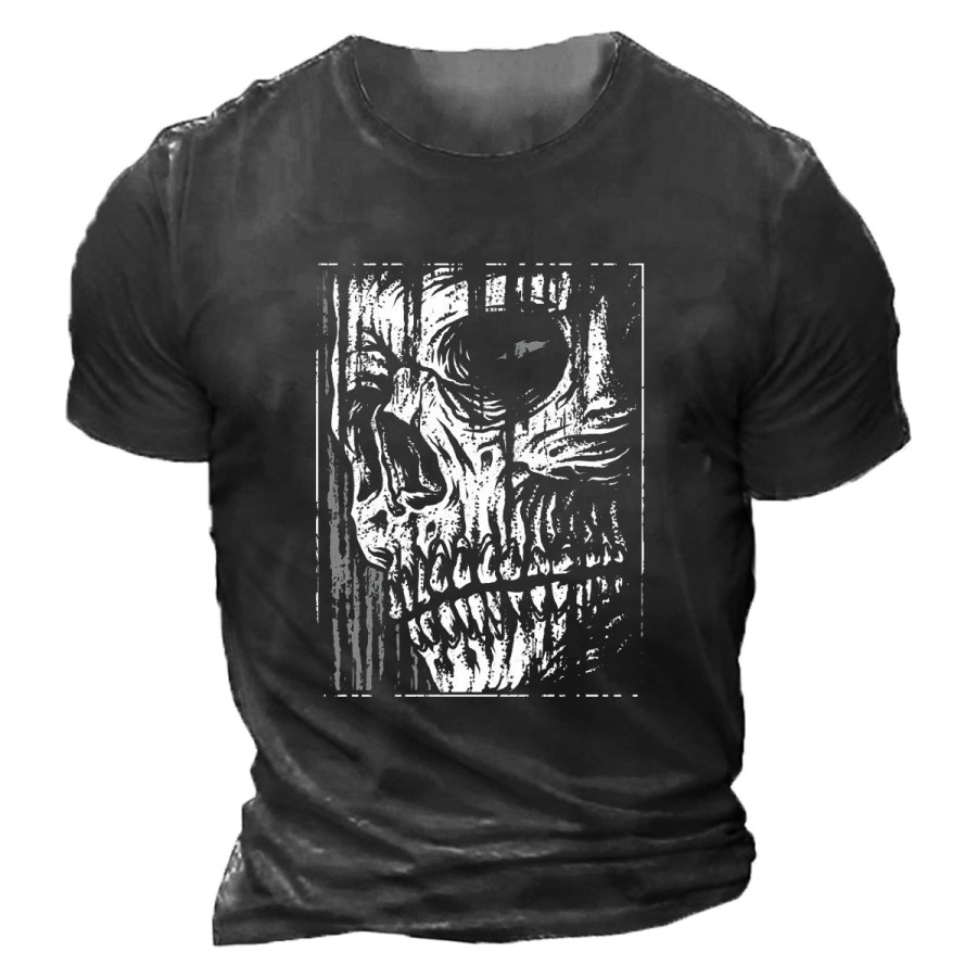 

Men's Vintage Skull Short Sleeve T-Shirt