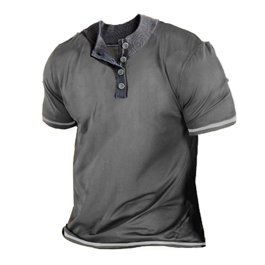 

Men's Outdoor Sports Casual Short-sleeved T-shirt