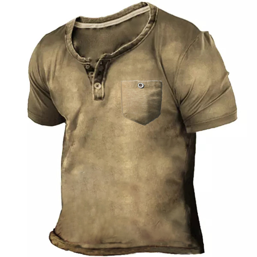 

Men's Outdoor Sports Casual Short-sleeved T-shirt