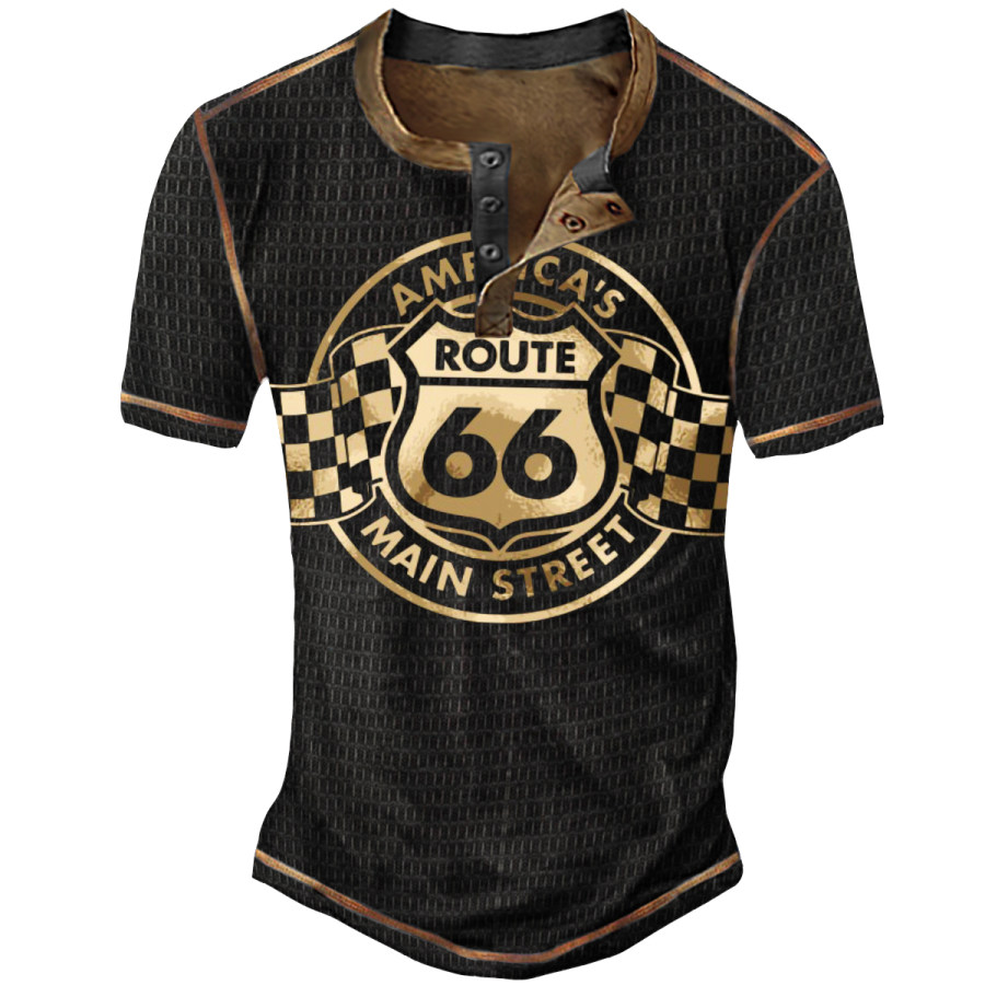 

Men's Vintage Route 66 T-Shirt