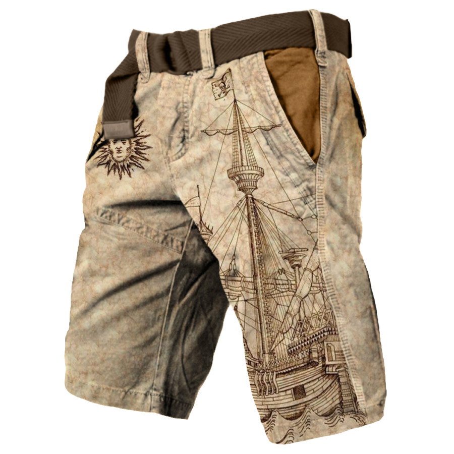 

Men's Vintage Nautical Sailing Shorts