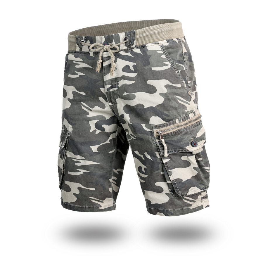 

Men's Vintage Washed Training Washed Cargo Shorts