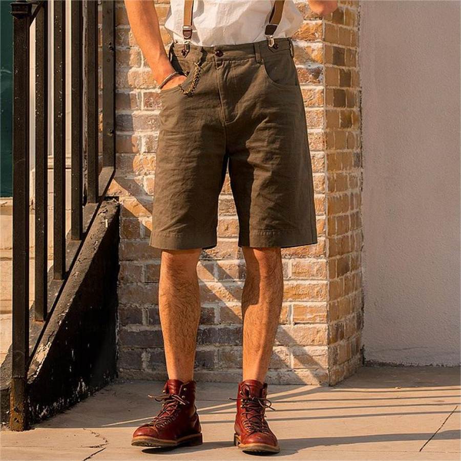 

Men's Vintage British Style Shorts