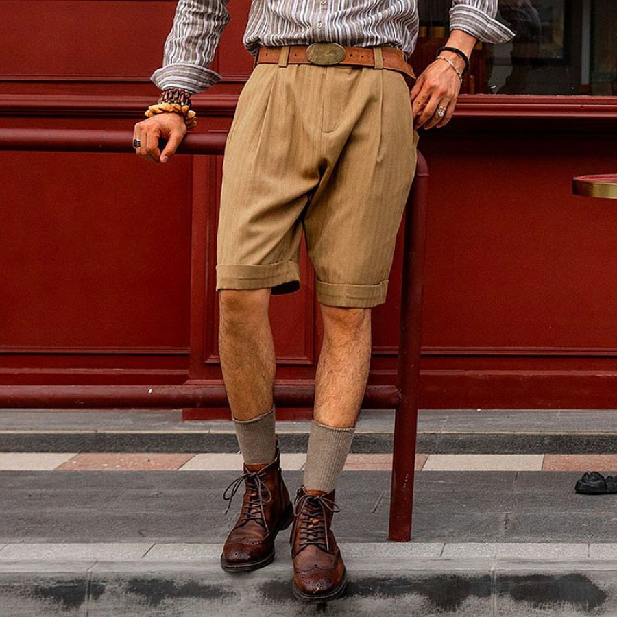 

Men's Vintage British Style Shorts