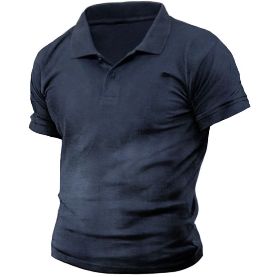 

Men's Vintage Polo Short Sleeve T-Shirt